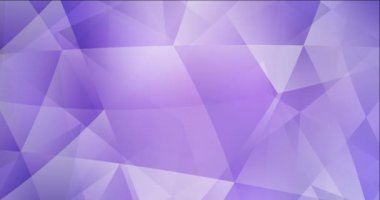 Çokgen şekilli açık mor 4K döngü videosu.