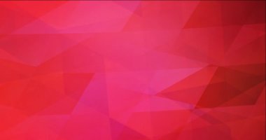 Eşkenar dörtgen ile 4K ışık kırmızı video görüntüsü.