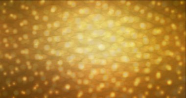 4K yuvarlak şekilli koyu sarı video döngüsü.