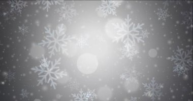4K Xmas tarzında koyu gri akış videosu.