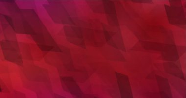 4K döngü açık kırmızı eşkenar dörtgen ile soyut animasyon.