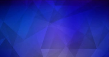 4K koyu pembe, mavi çokgen video örneği.