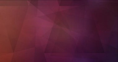 4K koyu pembe, kırmızı çokgen soyut animasyon.