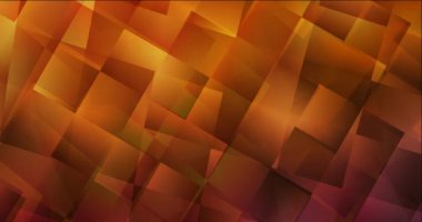 4K dikdörtgen biçiminde koyu turuncu video örneği döngüsü.