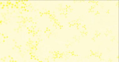 Yapay zeka yapısına sahip açık sarı video 4K döngüsü.