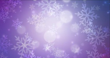 4K koyu pembe, mavi akış videosu Xmas tarzında.