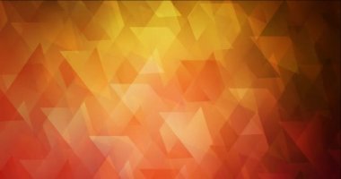 4K eşkenar dörtgenli koyu kırmızı, sarı video görüntüleri.