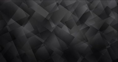 4K çizgiler, dikdörtgenler ile koyu gri video döngüsü.