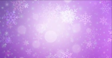 4K açık mor, pembe animasyon video kutlama tarzı.