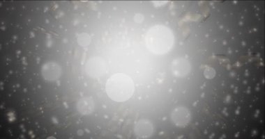 4K Mutlu Noeller tarzında koyu gri görüntüler veriyor.