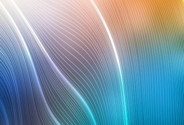 Açık mavi, sarı vektör parlak soyut fon. Renkli soyut çizimler ve gradyan. Tasarımlar için arka plan.