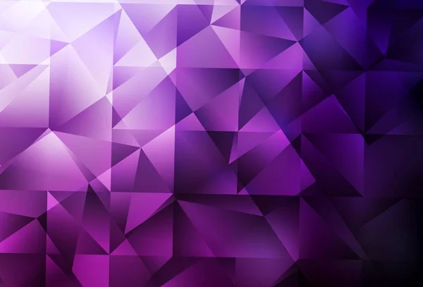 Modèle Triangles Vectoriels Rose Foncé Échantillon Aux Formes Polygonales Meilleur — Image vectorielle