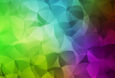 Açık pembe, soyut şekilli yeşil vektör dokusu. Renkli rastgele şekillerle modern soyut illüstrasyon. Web siteniz için basit tasarım.