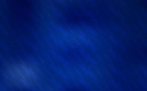 Padrão Vetorial Azul Escuro Com Linhas Afiadas Projeto Decorativo Borrado — Vetor de Stock