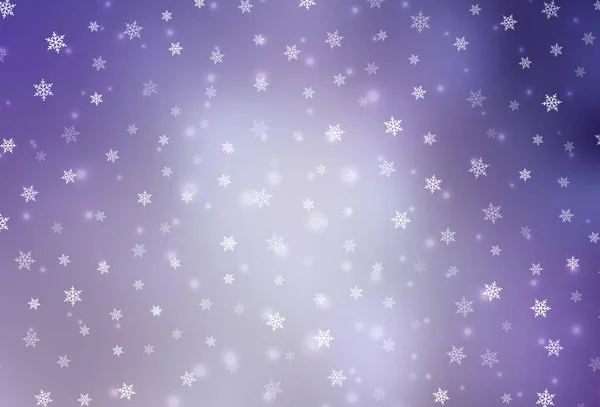 淡紫色矢量布局为新年风格 一个带有渐变圣诞元素的智能示例 图书横幅的图案 — 图库矢量图片