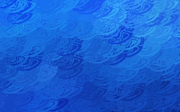 Textura Vectorial Azul Claro Con Formas Polivinosas Abstractas Ilustración Colorida — Archivo Imágenes Vectoriales