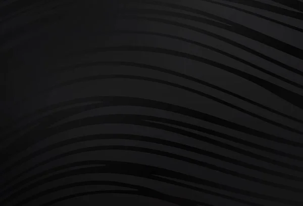 Темно Серый Векторный Узор Изогнутыми Линиями Красочный Геометрический Образец Градиентными — стоковый вектор