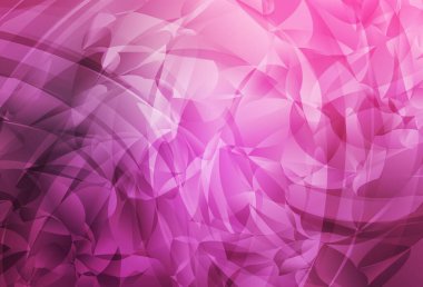 Kaotik şekilli açık pembe vektör şablonu. Renkli rastgele şekillerle modern soyut illüstrasyon. Web siteniz için basit tasarım.