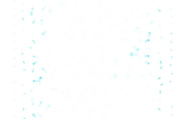 Kabarcıklı açık yeşil vektör arka planı. Doğa tarzında bulanık halkaları olan güzel renkli çizimler. Marka kitabınız için yeni şablon.