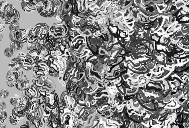 Soyut şekilli Light Gray vektör arkaplanı. Modern tarzda değişen renkli kaotik formlar. İşiniz için en iyi akıllı tasarım.