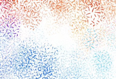 Açık yeşil, renkli çizgileri olan kırmızı vektör dokusu. Soyut şablon üzerinde çizgileri olan renkli, parlak bir illüstrasyon. İş ilanınız için akıllı tasarım.