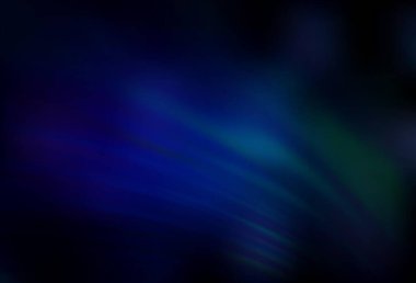 Koyu mavi, yeşil vektör soyut düzeni. Gradyan tasarımlı, soyut, ışıltılı çizimler. Bir cep telefonu için arka plan.