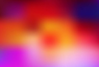 Açık Pembe, sarı vektör bulanık şablon. Görüntü stili ve gradyanı olan yeni renkli çizimler. Çalışmalarınız için akıllı tasarım.