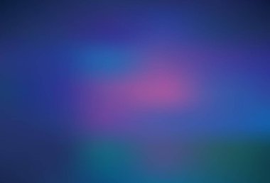 Koyu pembe, mavi vektör bulanık desen. Soyut ve gradyan renkte renkli çizimler. İşiniz için yepyeni bir tasarım..