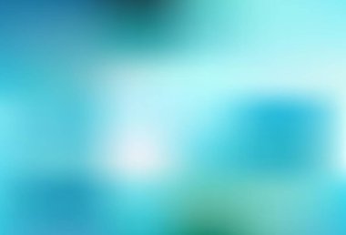 Açık mavi, yeşil vektör renkli bulanık arkaplan. Renkli soyut çizimler ve gradyan. Marka kitabı için zarif bir arkaplan.