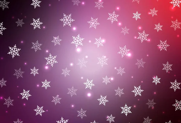 Violet Foncé Motif Vectoriel Rose Dans Style Noël Design Coloré — Image vectorielle