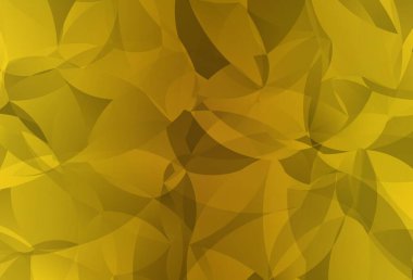 Koyu sarı vektör üçgen çizim. Çokgen soyut çizim ve gradyan. Dizaynınız için üçgen desen.