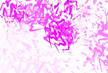 Açık mavi, kırmızı vektör arkaplanı ve ince çizgileri var. Basit bir şekilde yepyeni renkli bir tasvir. İş tasarımınız için soyut biçim.