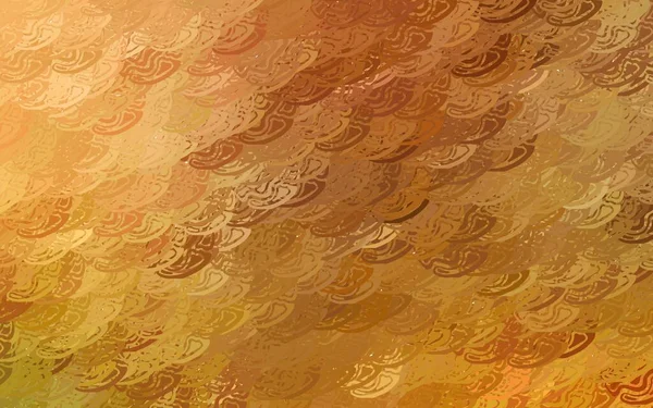 カオスポリフォルムのライトオレンジベクトルテンプレート ランダムな形で抽象的なスタイルで装飾的なデザイン 壁紙のためのエレガントなデザイン — ストックベクタ