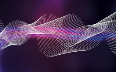 Koyu mor, pembe vektör modern zarif fon. Gradyan ile modern soyut çizim. Web siteniz için bulanık tasarım.