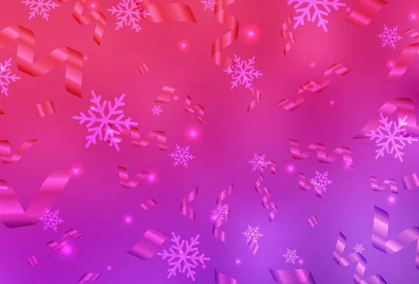 Светло Фиолетовая Розовая Векторная Текстура Стиле Дня Рождения Умная Иллюстрация — стоковый вектор