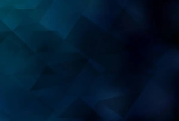 Темно Синий Вектор Красочная Иллюстрация Абстрактном Стиле Треугольниками Новый Дизайн — стоковый вектор