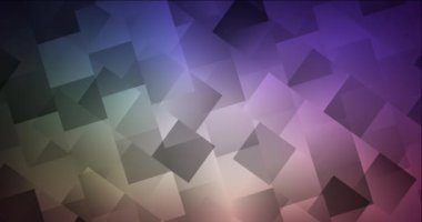 4K döngü koyu pembe, eşkenar dörtgen ile yeşil video görüntüleri.