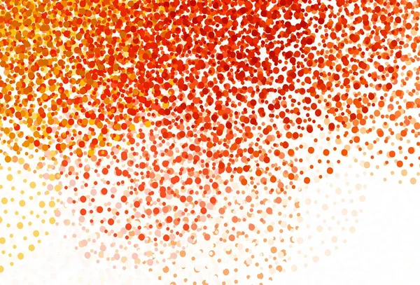 Světle Červené Vektorové Pozadí Tečkami Rozmazané Bubliny Abstraktním Pozadí Barevným — Stockový vektor