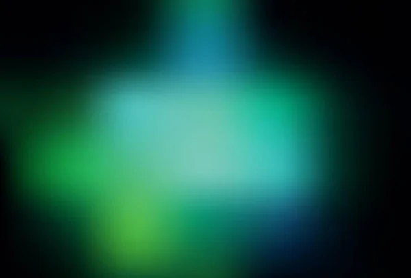 Dunkelgrüne Vektorabstrakte Helle Muster Eine Elegante Helle Illustration Mit Farbverlauf — Stockvektor