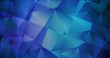 4K koyu mavi soyut video örneği döngüsü.