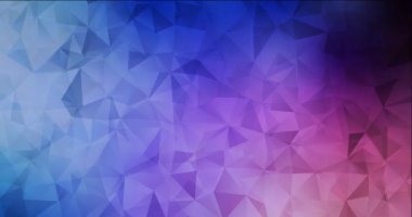 4K döngüsü koyu mavi, kırmızı soyut video örneği.