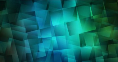 4K dikdörtgen biçiminde koyu mavi, yeşil video örneği.