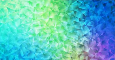 4K döngü açık mavi, yeşil soyut video örneği.