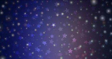 4K koyu pembe, mavi görüntüler Mutlu Noeller tarzında..