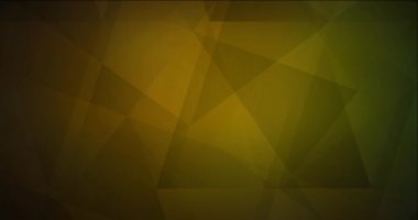 4K döngüsü koyu yeşil, sarı soyut video örneği.