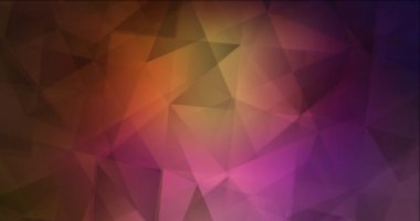 4K döngü koyu pembe, sarı animasyon hareketli slayt gösterisi.