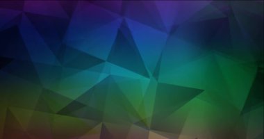 4K döngü koyu çok renkli hareketli slayt gösterisi.