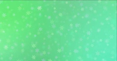 4K açık yeşil akış videosu Xmas biçiminde.