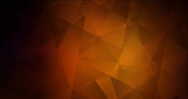 4K çokgen şekilli koyu kırmızı video döngüsü.