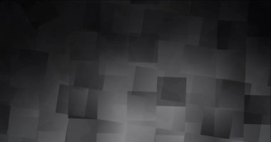 4K kare biçiminde koyu gri animasyon.